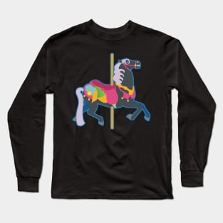 Carousel Horse Long Sleeve T-Shirt